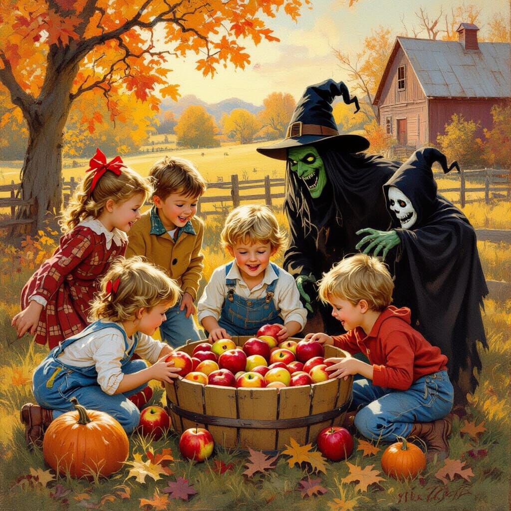 Bobbing for Apples?  Are they poisoned?