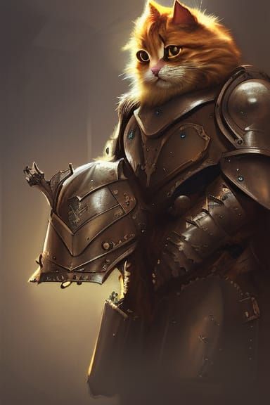 Ginger Cat Paladin #3