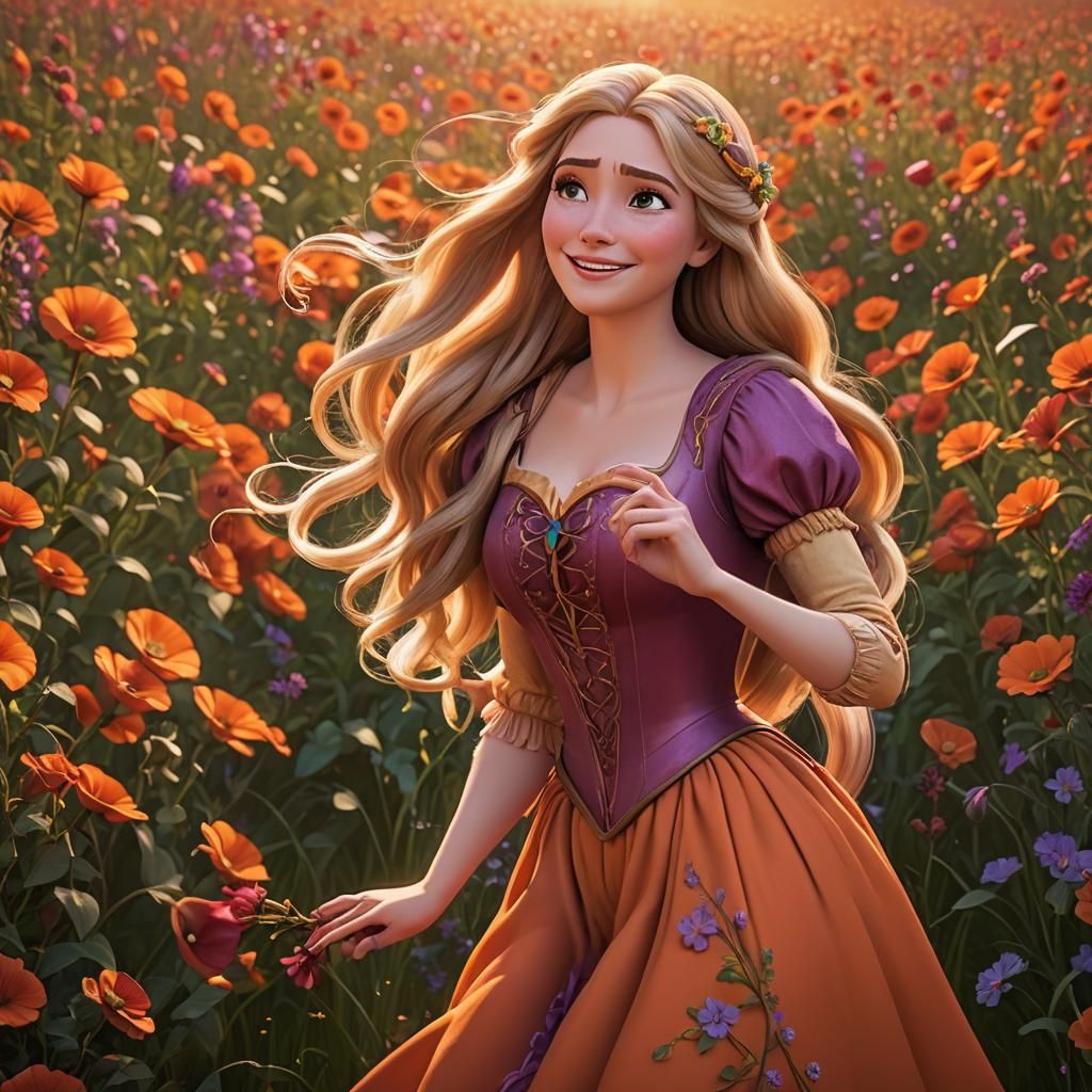 Rapunzel from Tangled