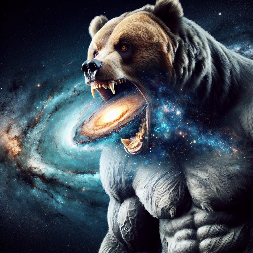 Colossal Werebear Devours the Universe