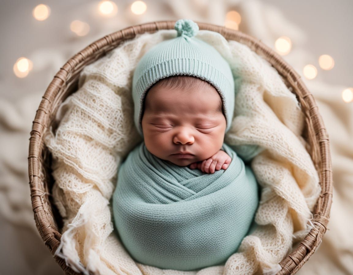 Reborn Levi as a Real Newborn Baby in Ethereal Light