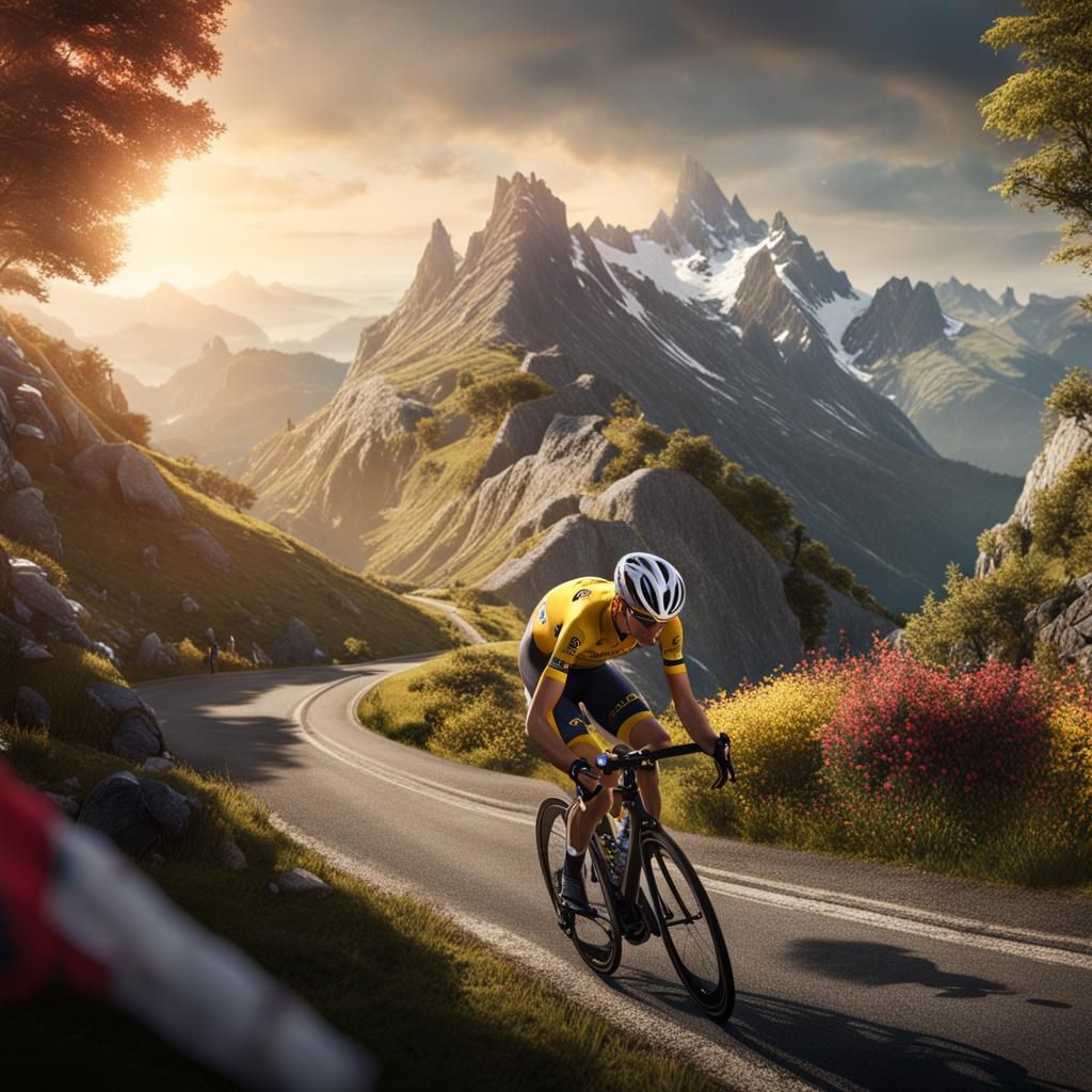 Tour de France Leader Climbs to Victory