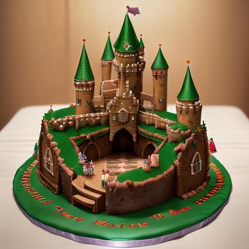 Fruitcake Castle in Ultra HD
