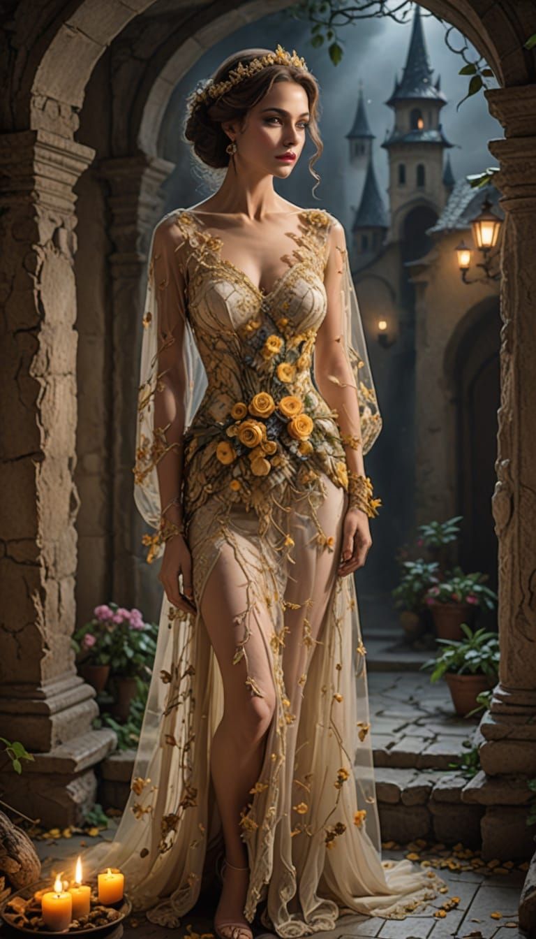 Surreal Kiss Closes Like a Wound with Petals