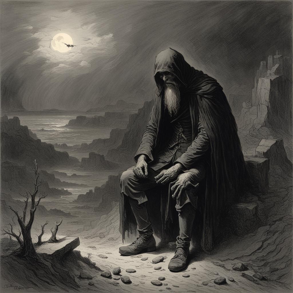 Horrific Regret in the Style of Doré