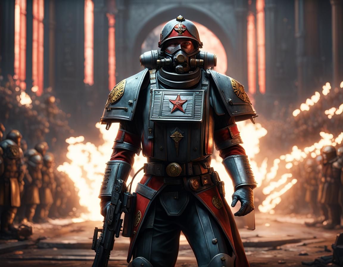 Warhammer 40K: Elite Imperial Guard Concept Art