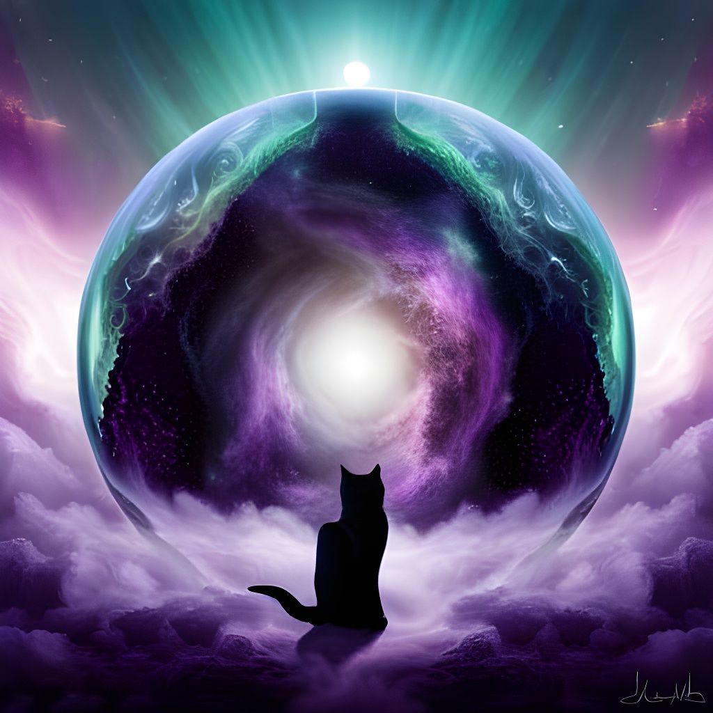 Magical Cat conjours Magical Orb