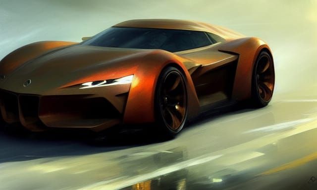 High Resolution Concept Car Art