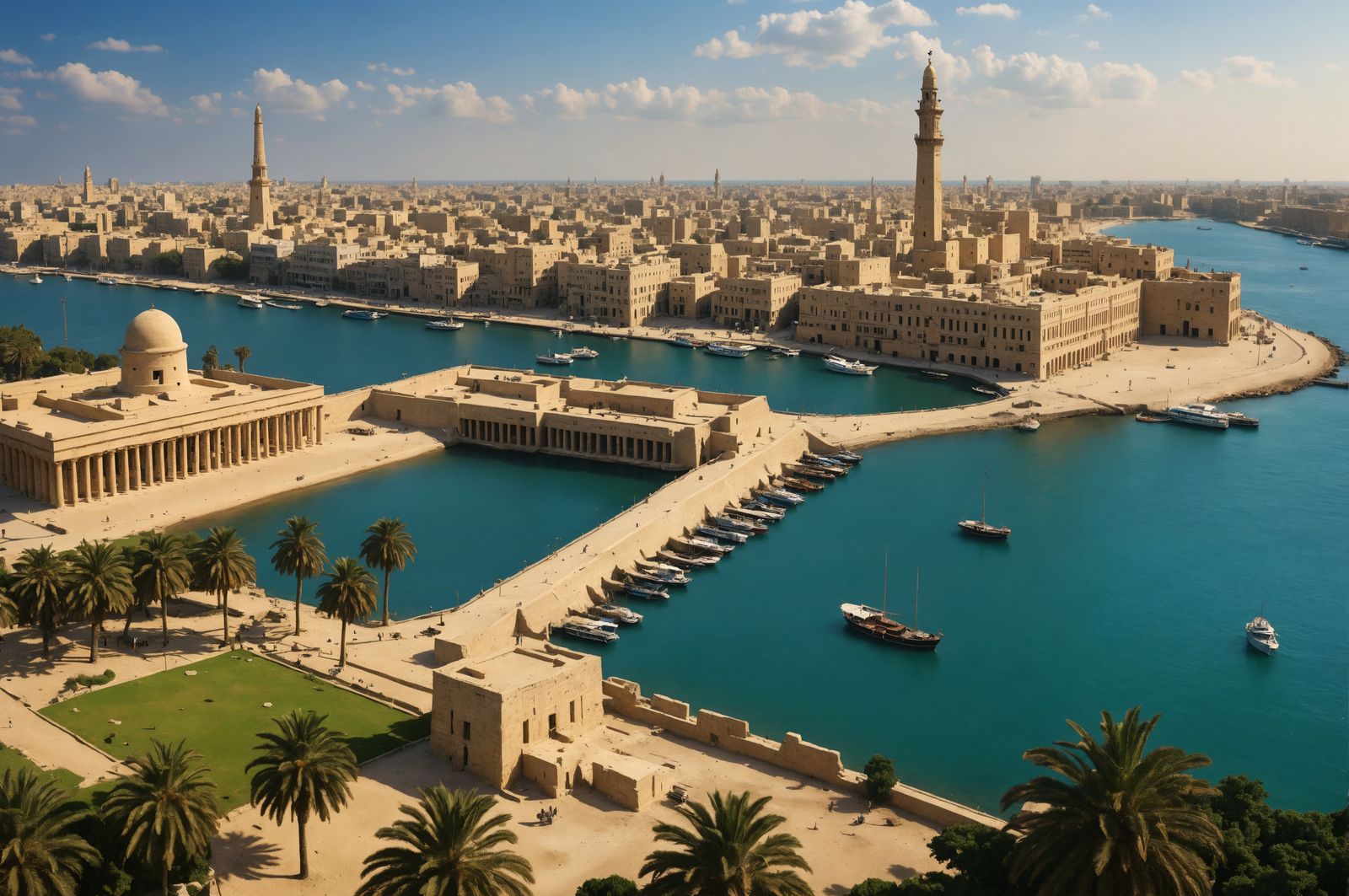 Alexandria: Ancient Egyptian Capital at Height of Power
