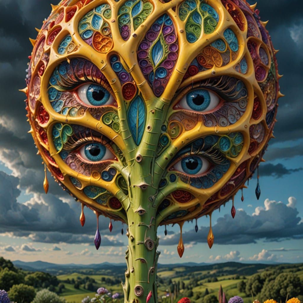 Hyperrealistic Masterpiece of Vibrant Life