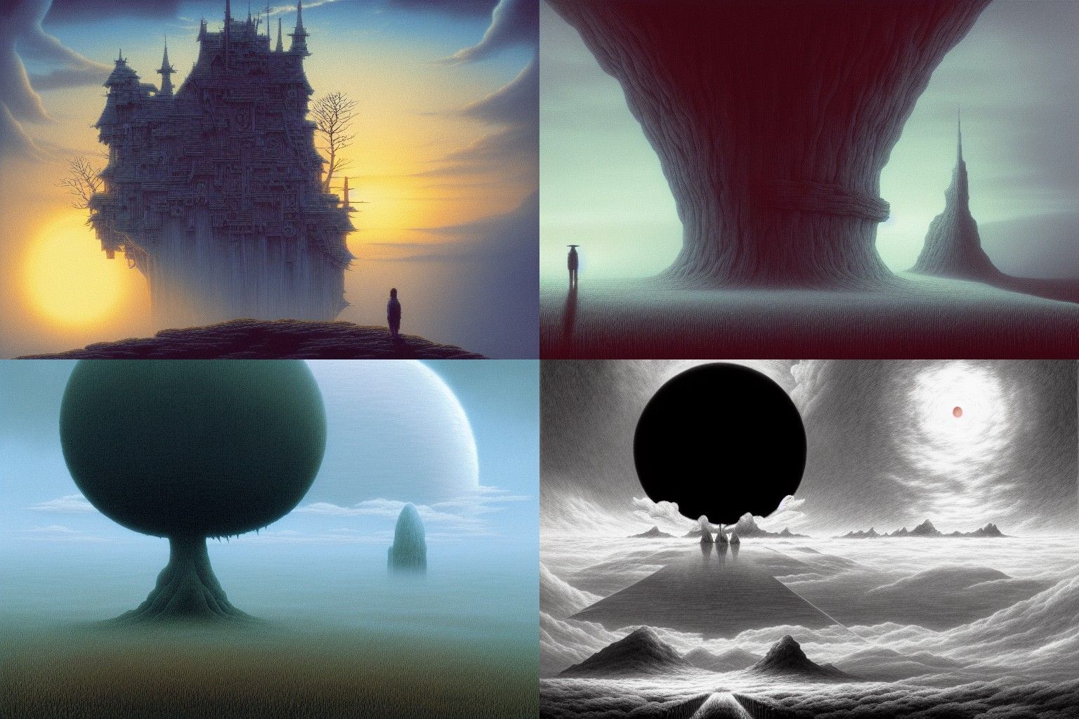 Apocalyptic End: Expressionist Digital Painting