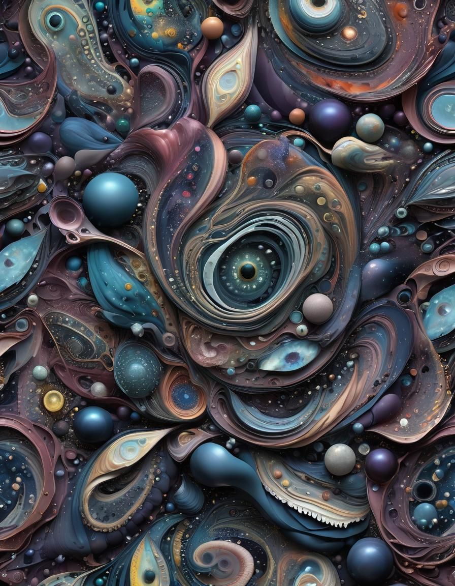 Cosmic Collision of Organic Entities in Shattered Galaxy