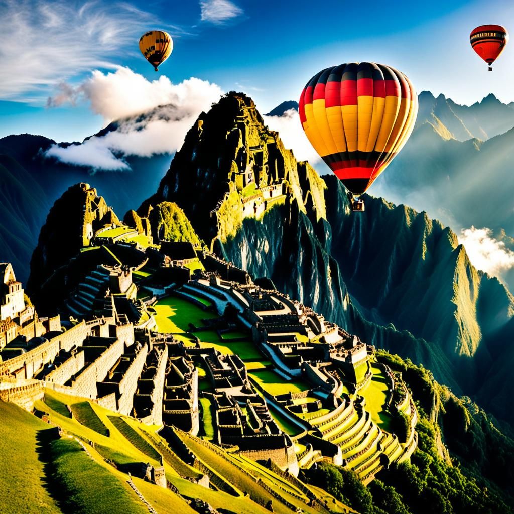 Hot Air Balloon Ride Over Machu Picchu
