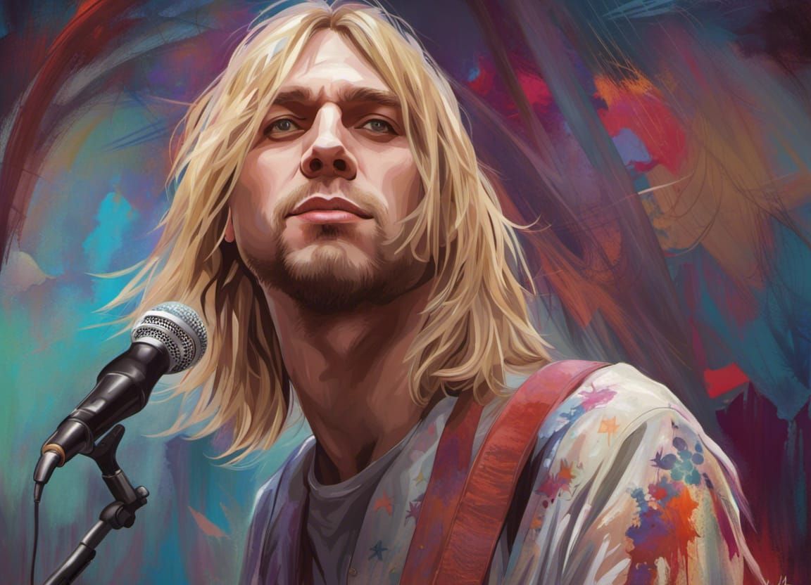 Musician's Duet: Hyperdetailed Portrait in Art Nouveau Style