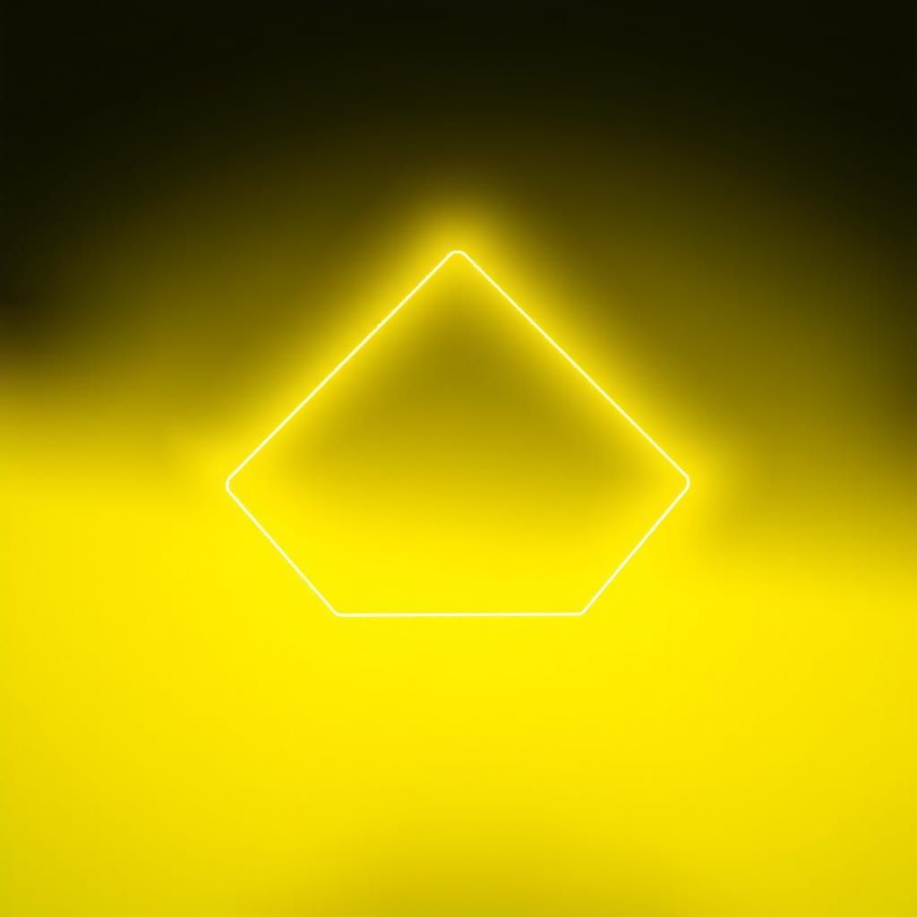 Radiant Golden Sunburst in Impressionist Style