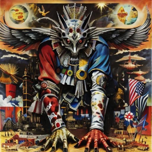 Photorealistic 3D Pie in the Sky Rendering