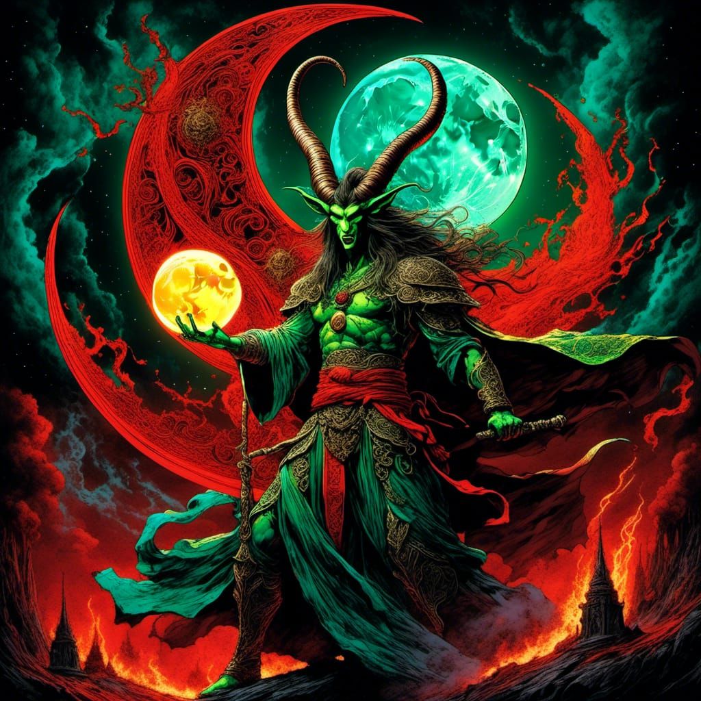 Demon Lejes Rimul, from the video game The Seventh Saga