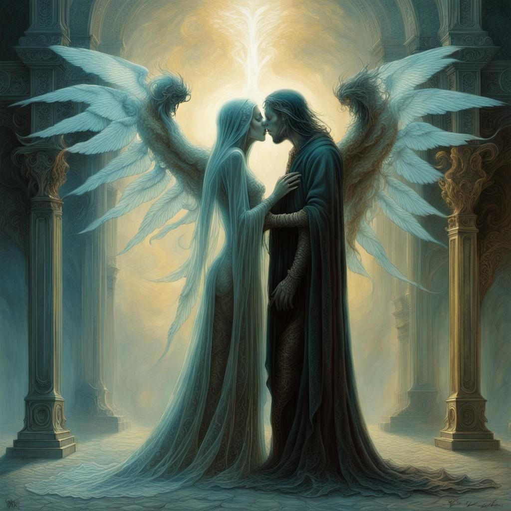 Ghost Couple Going To Heaven