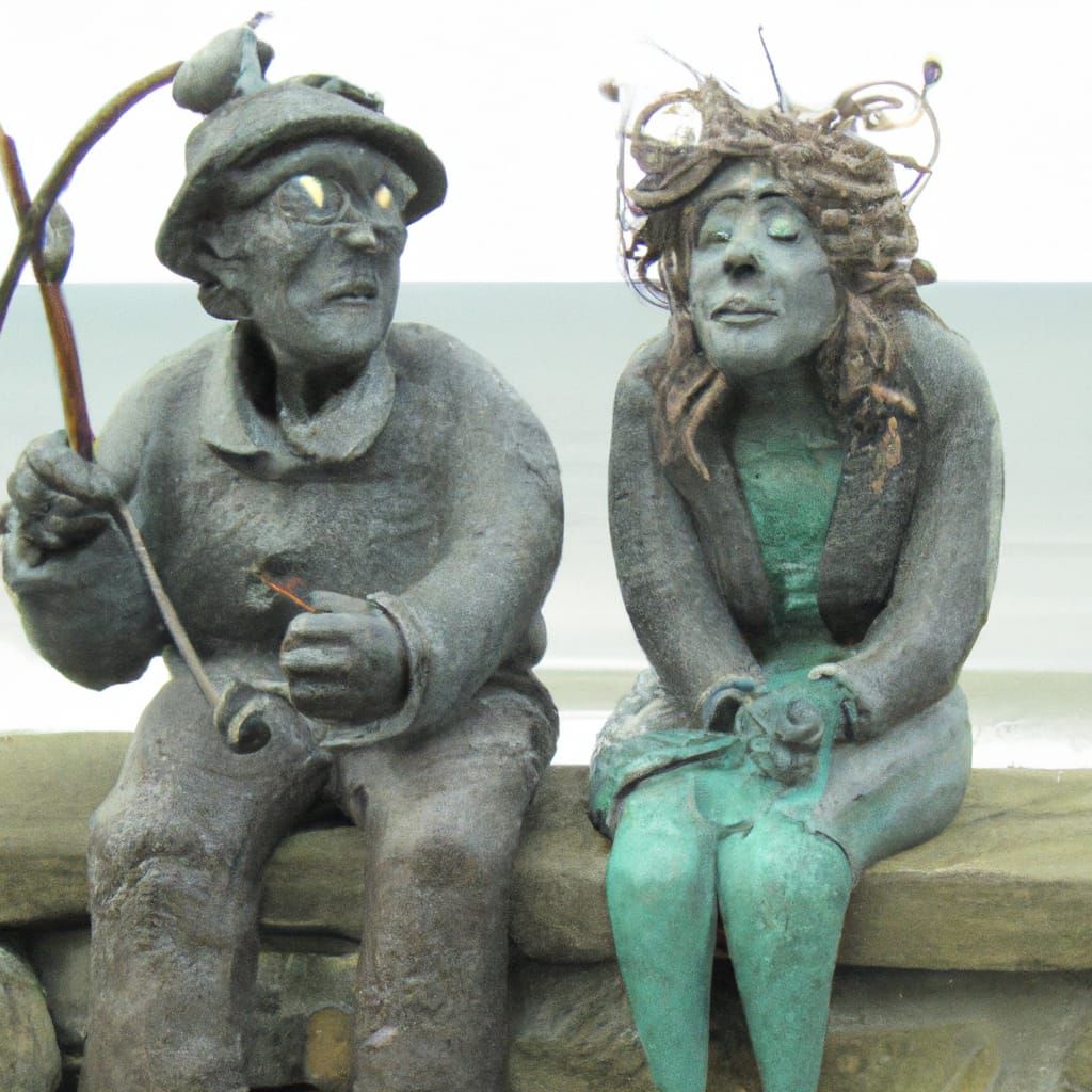 Fishing Escape: Surreal Sculpture Animation