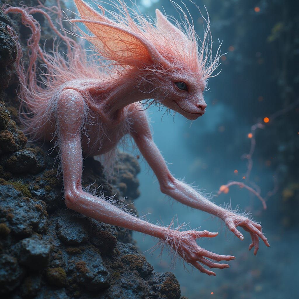 Ethereal Oricka in Dreamlike Surrealism