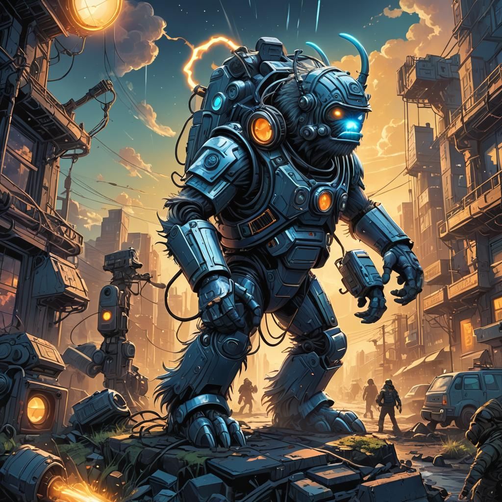 The Blue Yeti of doom…