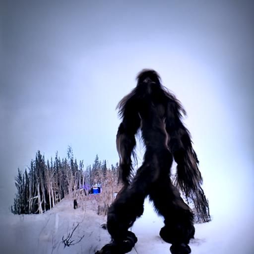 AI Image of a Sasquatch