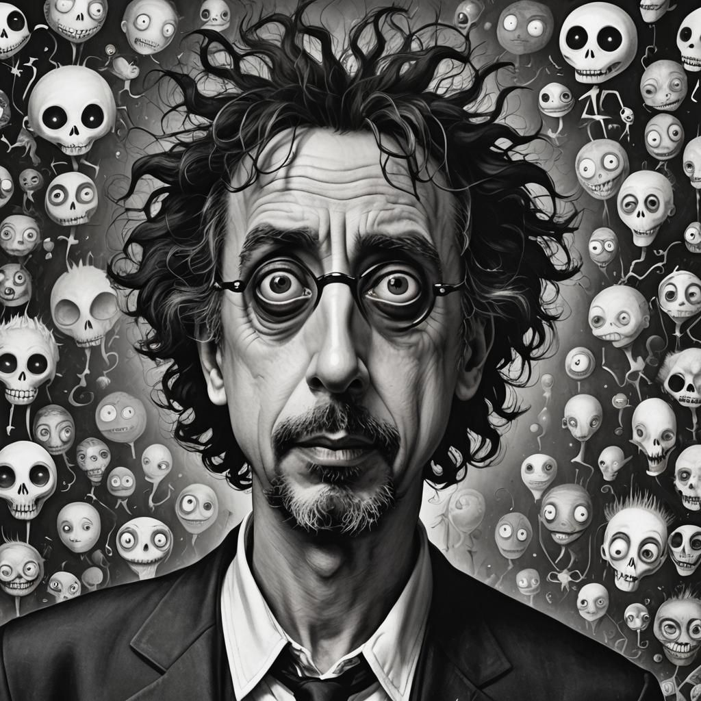 Tim Burton Inspired Visuals