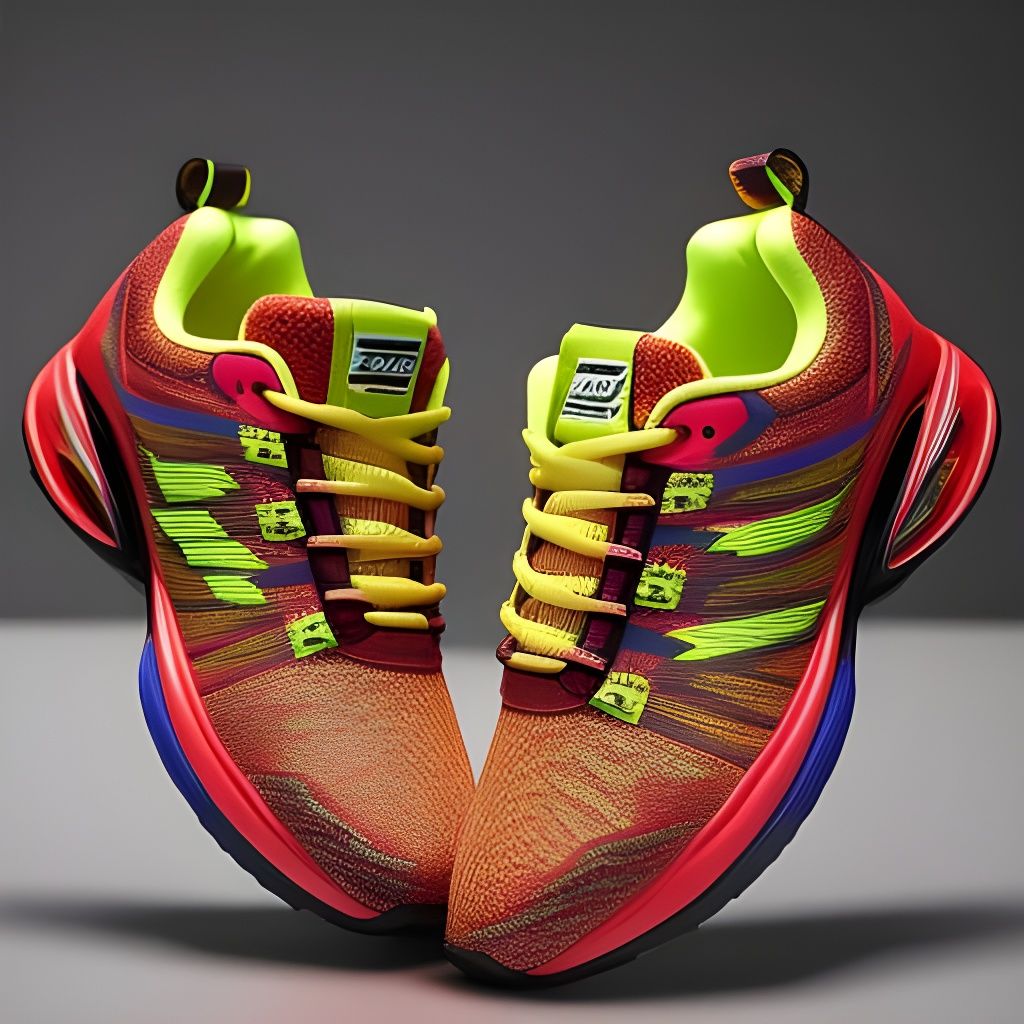 Ugly Garish Sneakers