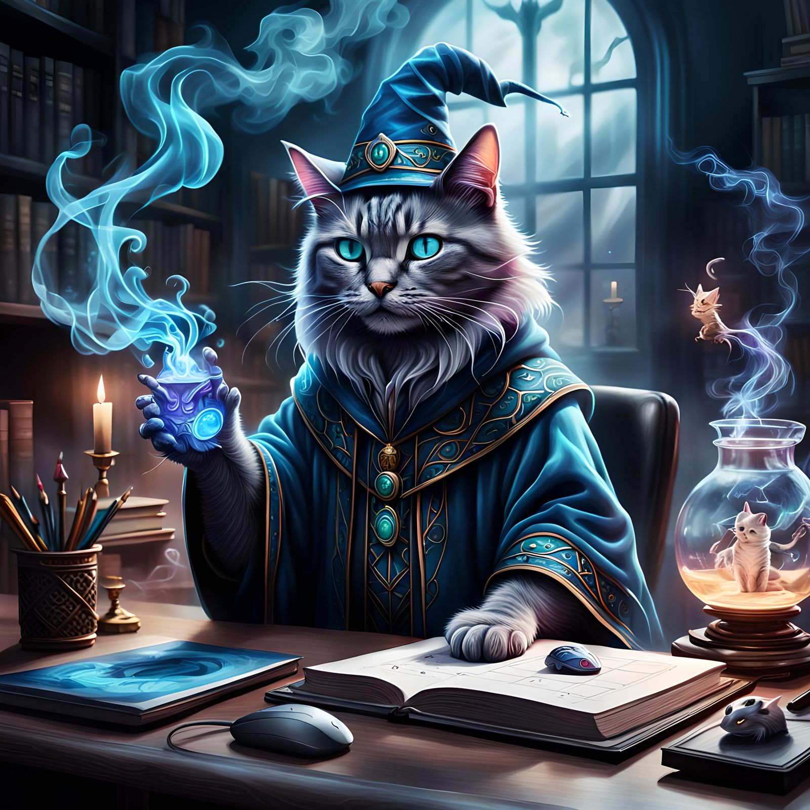 Purrcival Silverclaw