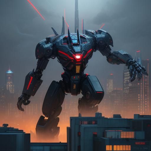 Mechanical Rabbit Leaps Across City in Expressionist Sci-Fi ...