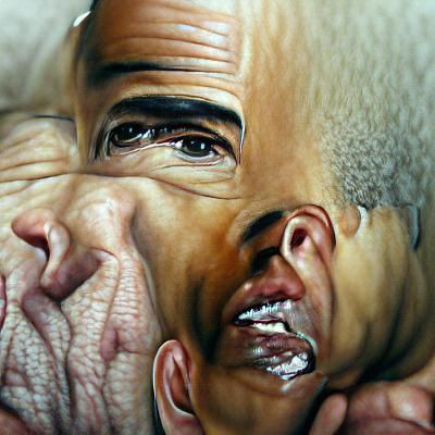 Hyperrealistic Portrait of Barack Obama