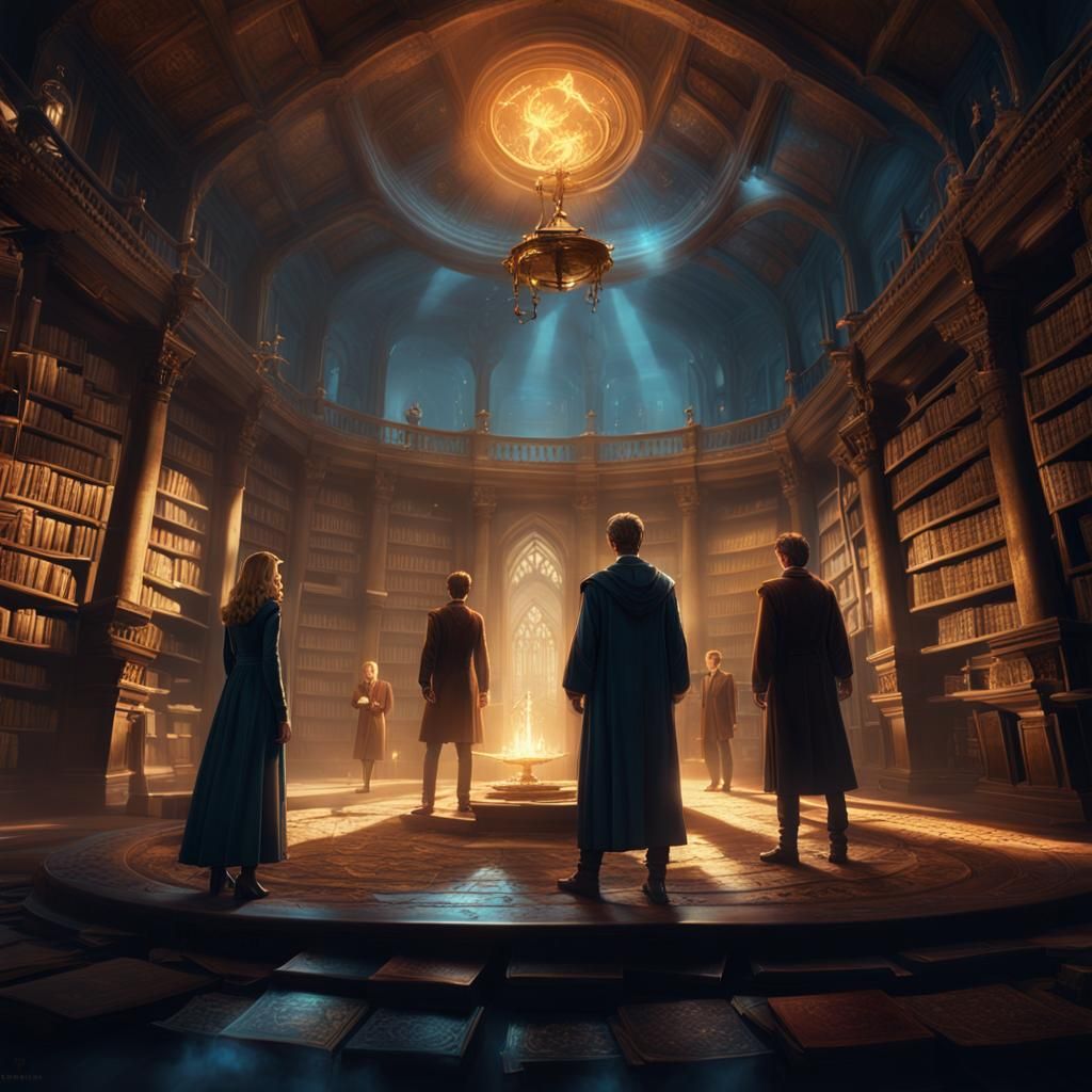 Mystical Library: Buffy and Friends in Fantasy Art