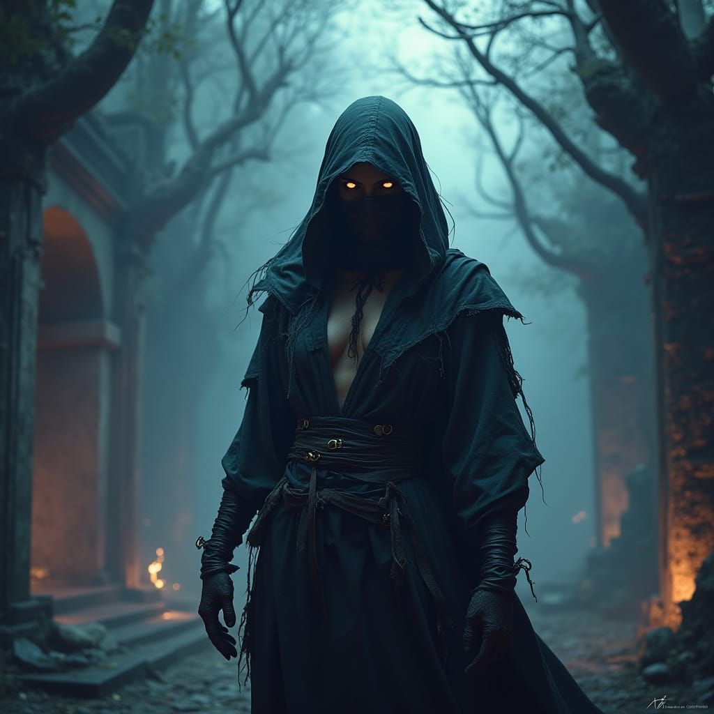 Dark Goddess of Mortal Kombat Unveiled in Ancient Ruins
