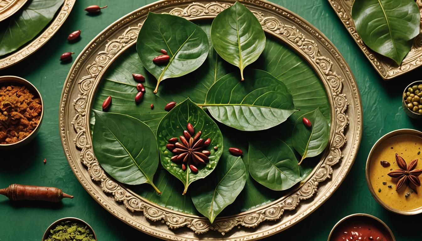 Paan in Graffiti Art Style