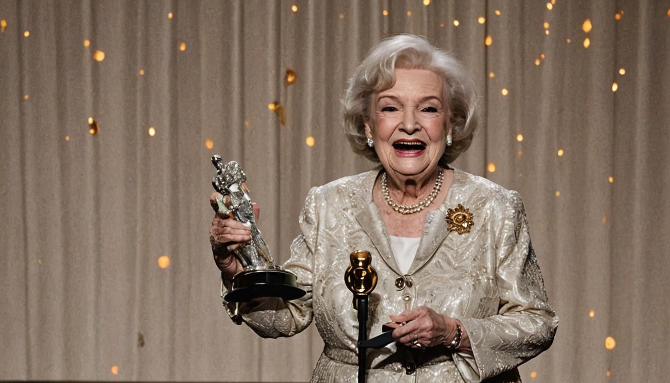 Betty White Hosts the Oscars in a Cinematic Masterpiece