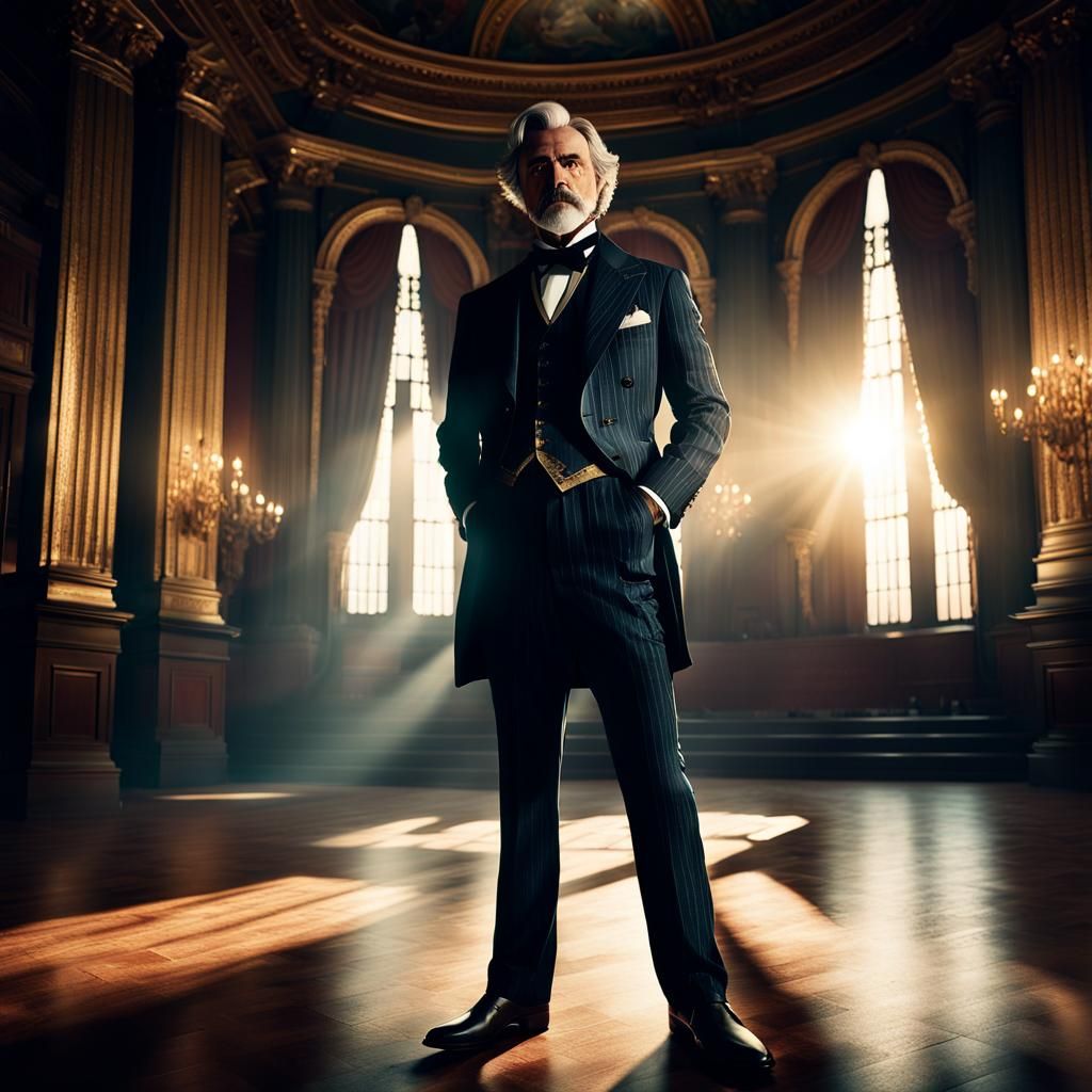 Verdi in Ornate Opera House, Digital Art