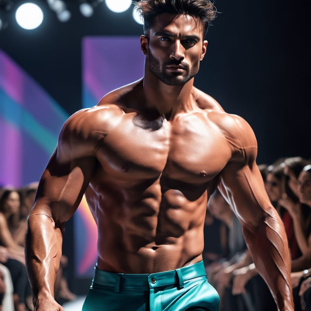 Latin American Fashion Icon Struts Down the Catwalk