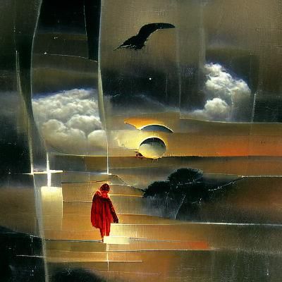 AI Generated Gabriel Knight Image