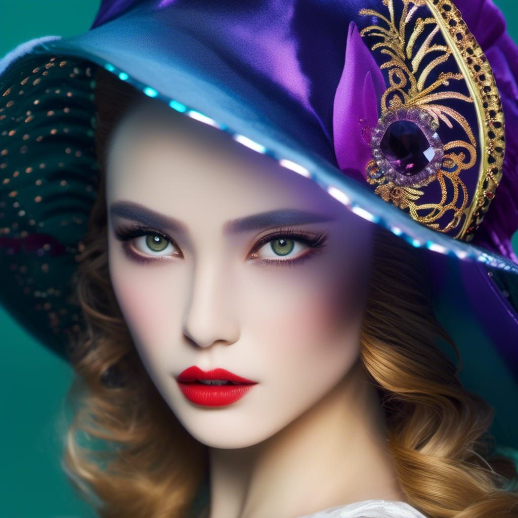 Dramatic Storm Eye: Watercolor Ink Splash Art