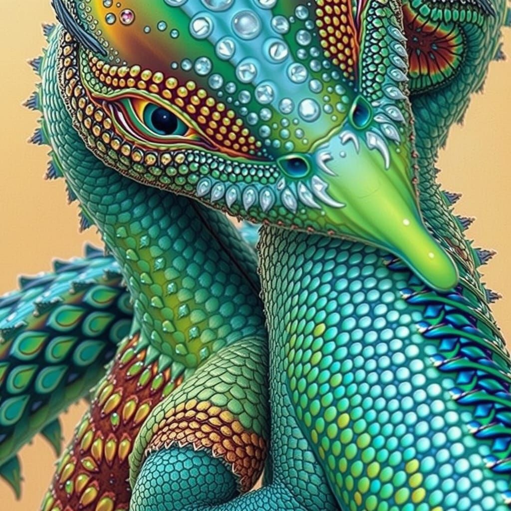 Glowing Dragon Twins Emerge from Iridescent Eggs