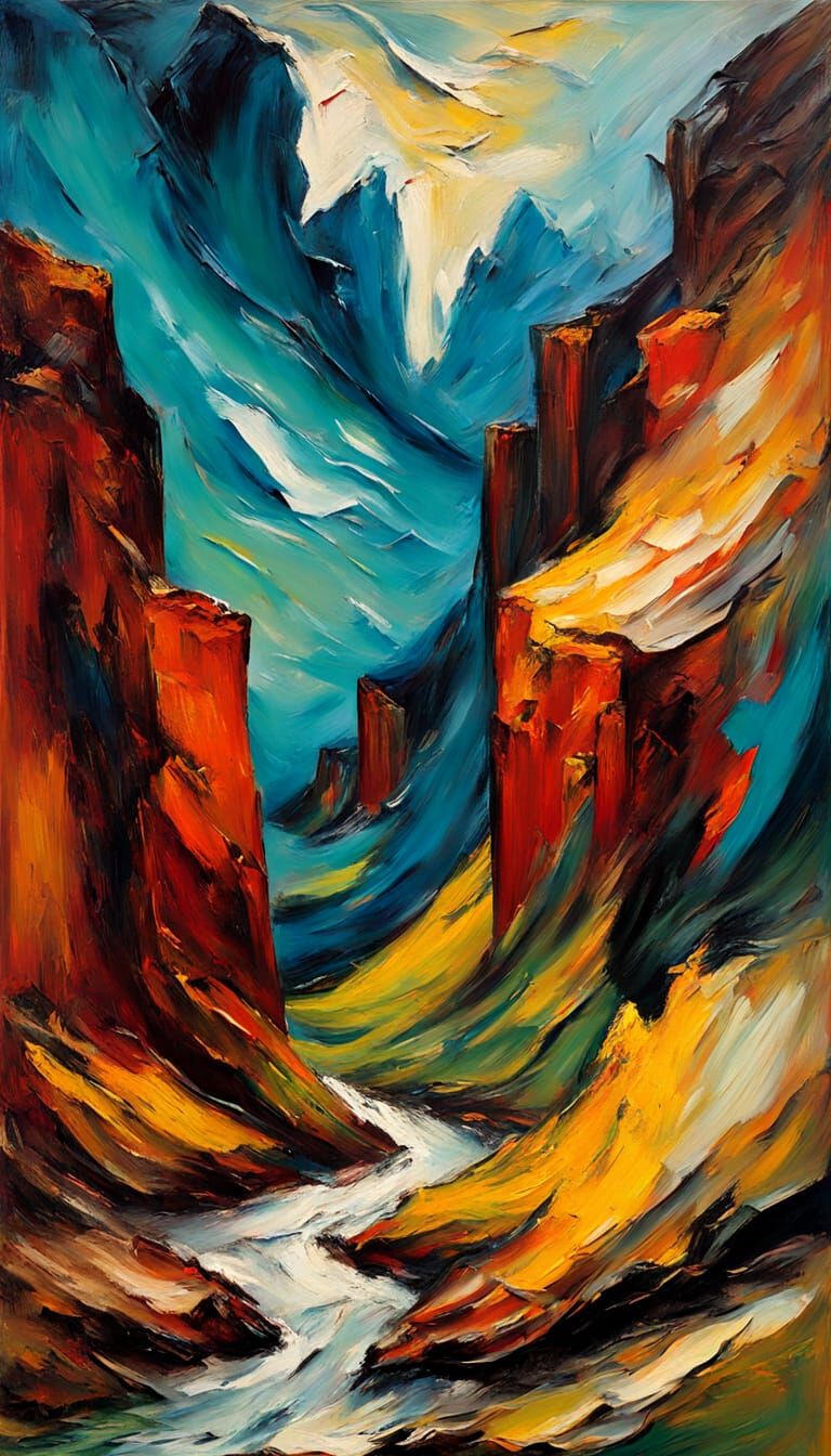 More Stormy Canyons 2 (2 images)