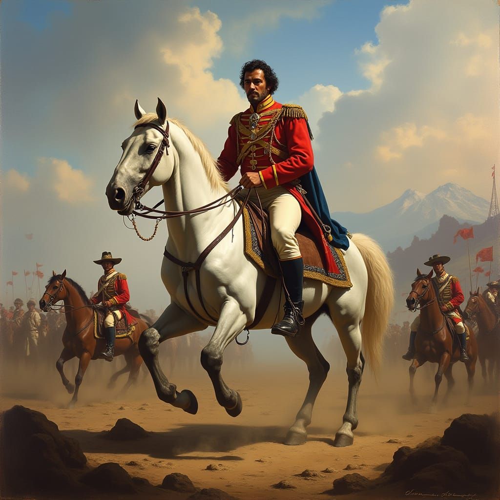Antonio José de Sucre: Epic Independence Portrait