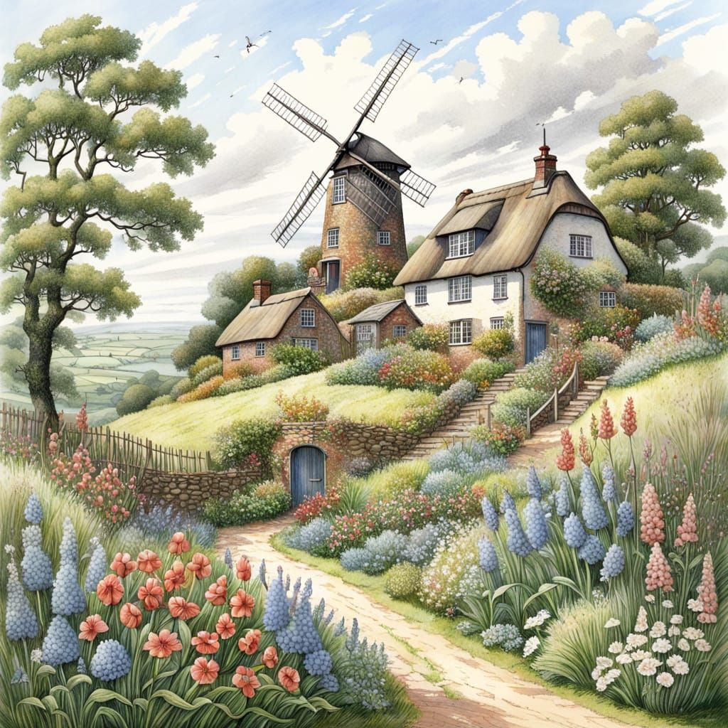 Summer Idyll in Inga Moore Style