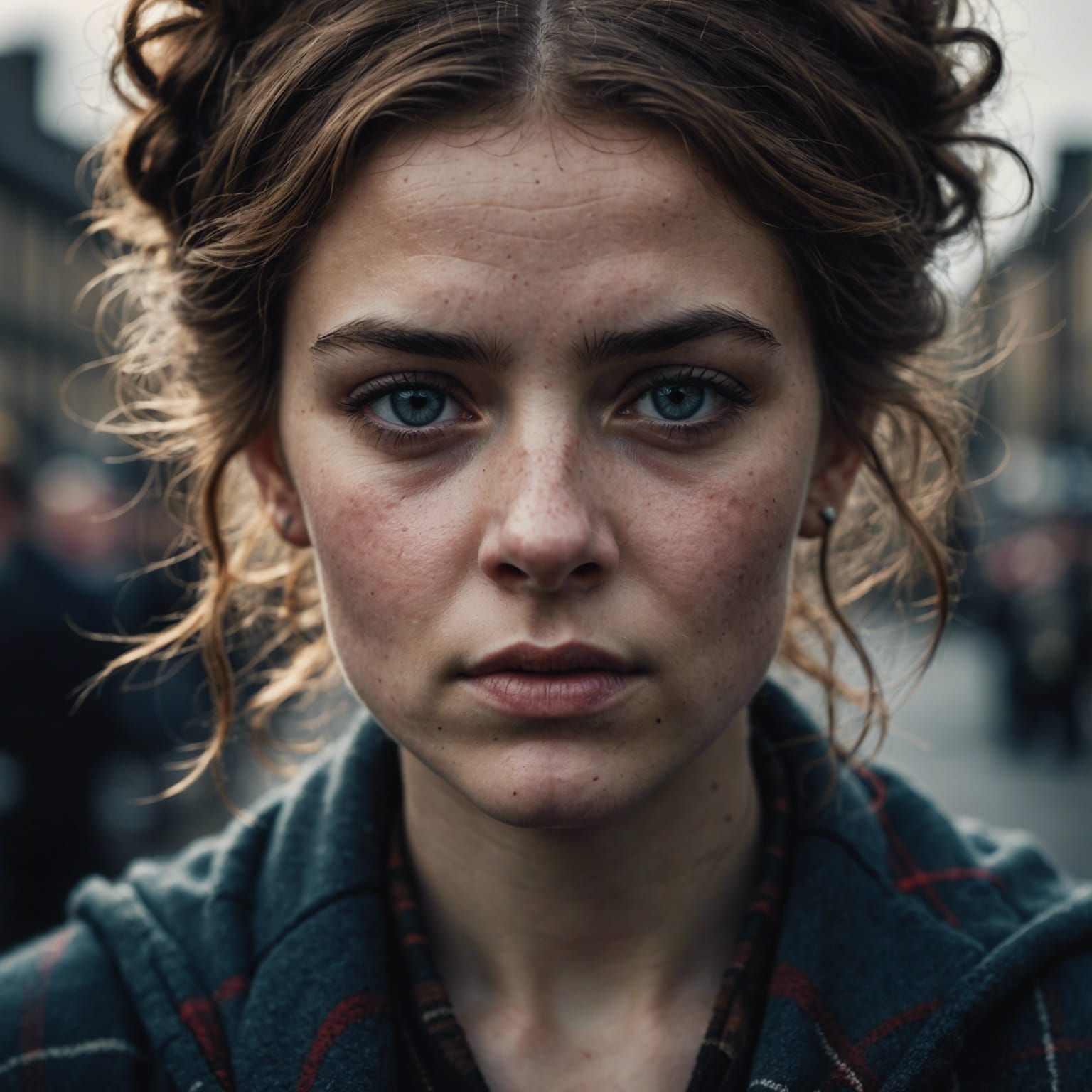 Scottish Princess Portrait in Natural Ambient Light