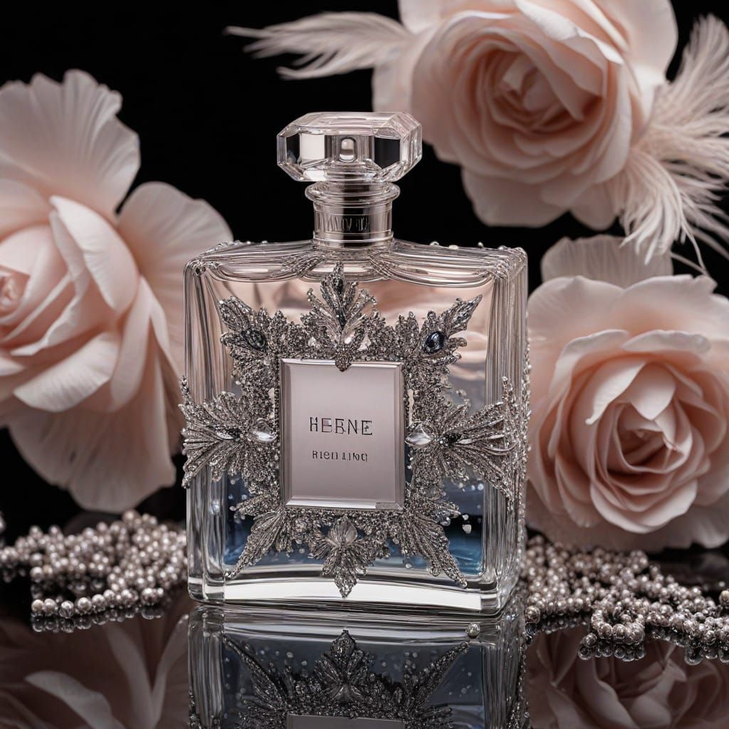 Luxurious Perfume Clutch in Ornate Cases