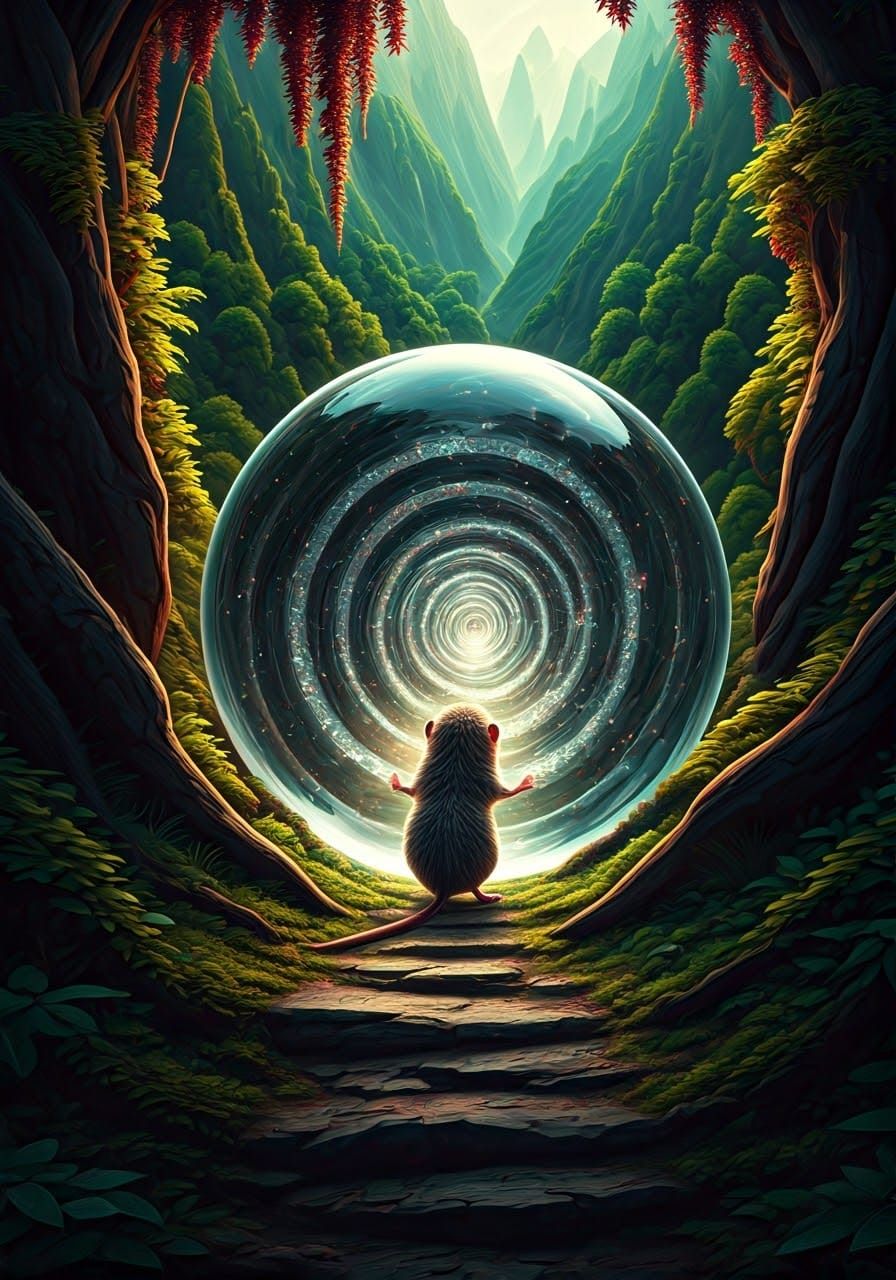 Shrew Finds Mystical Crystal Ball Entrance