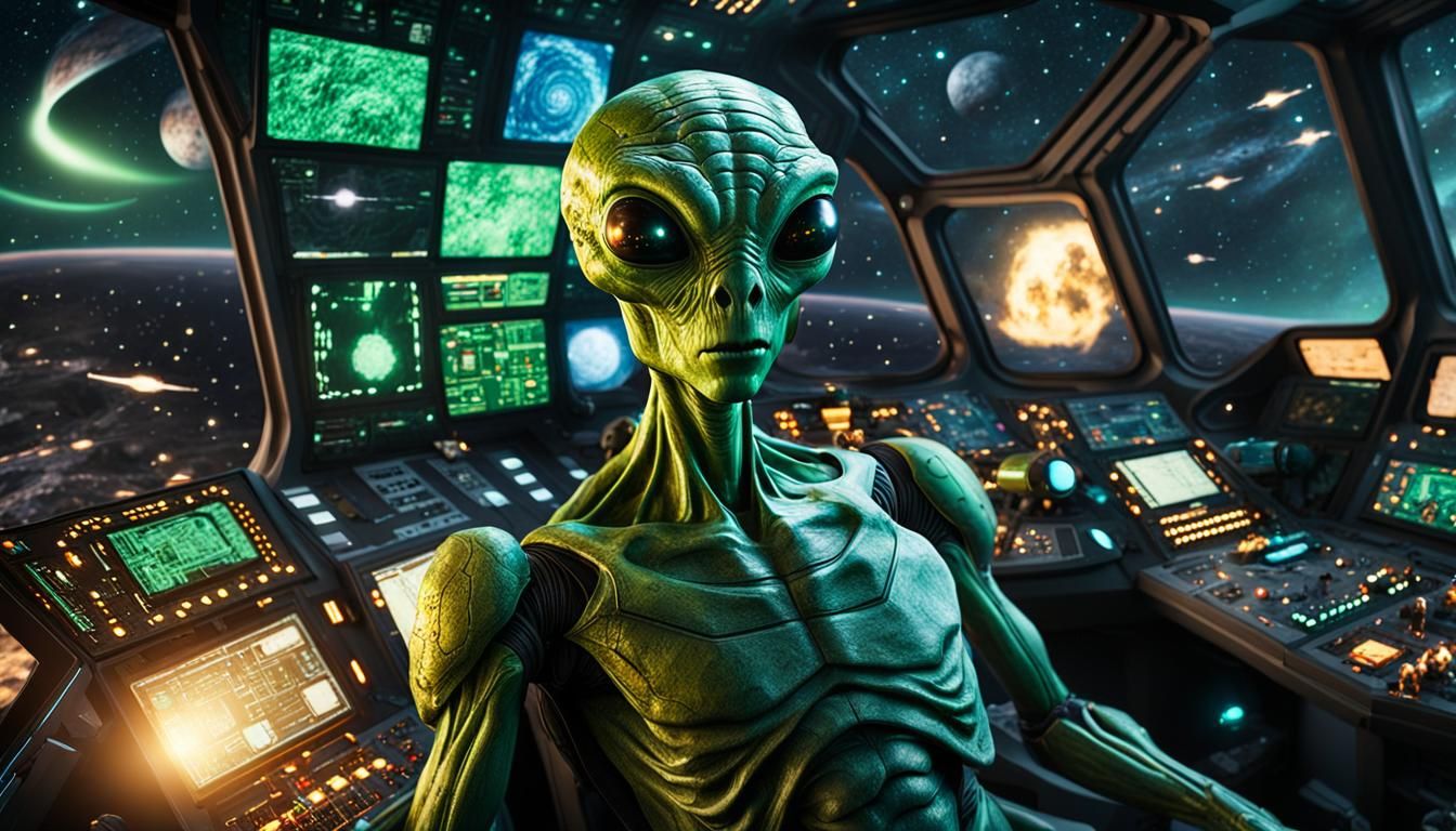 Alien space exploration