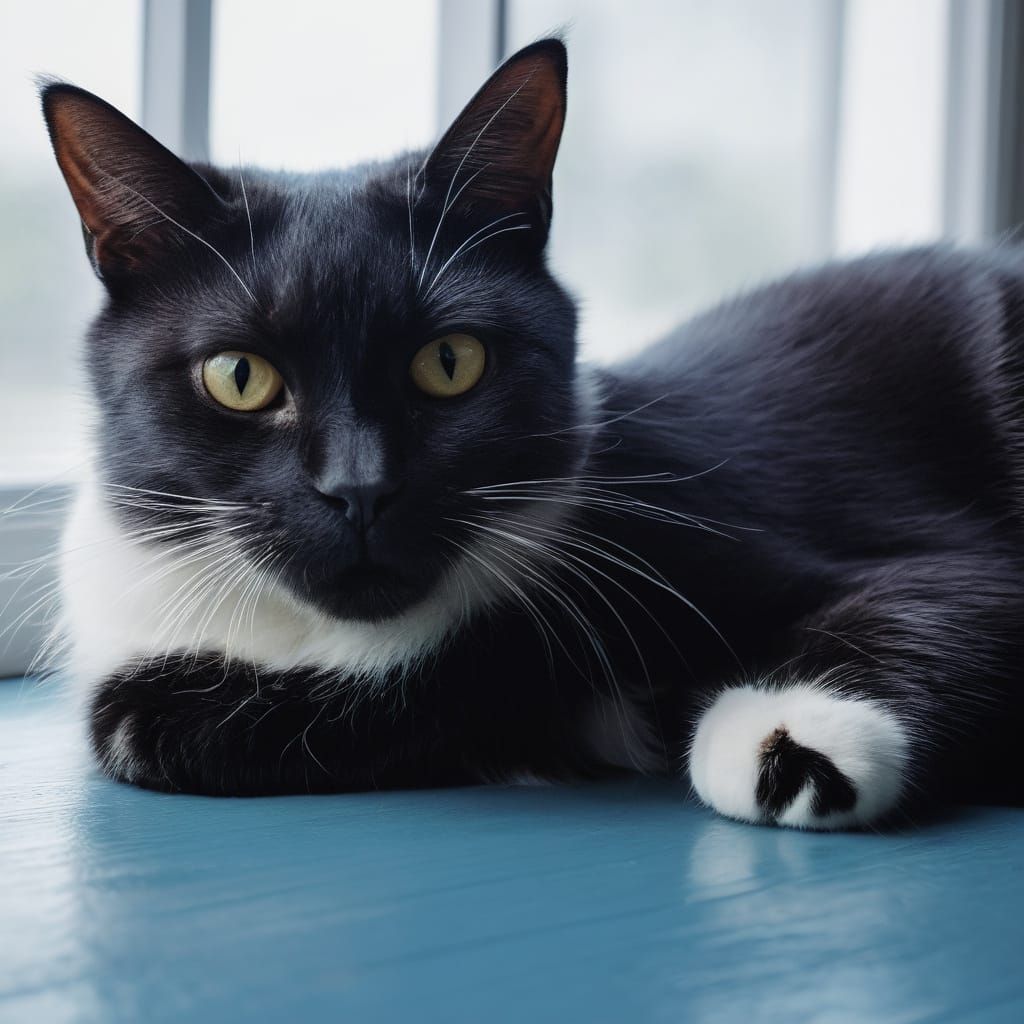 Drago and Darn Cats in a Whimsical Digital Art Style