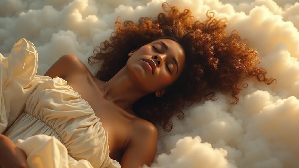 Black Venus Portrait Inspired by Botticelli