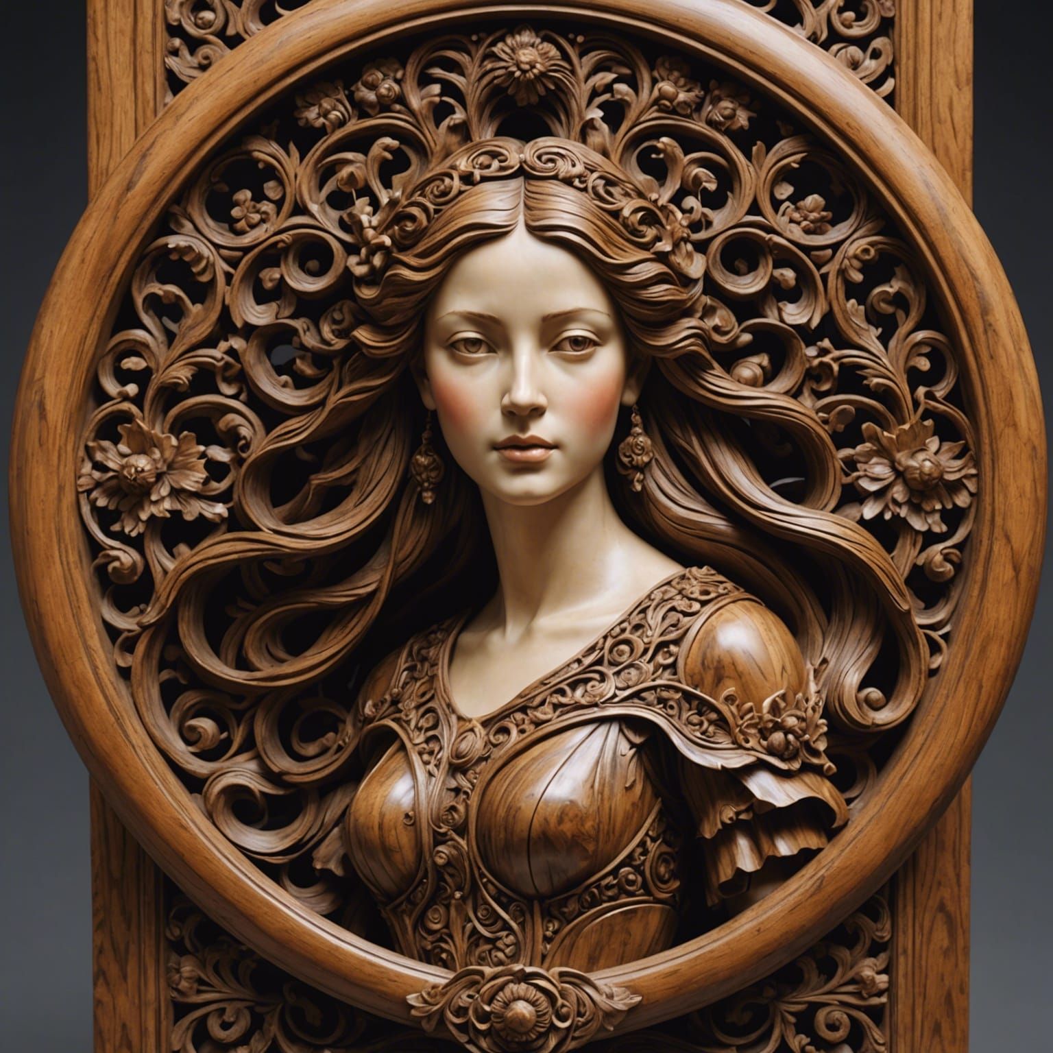 Breathtakingly Beautiful and Unique Wood Sculpture